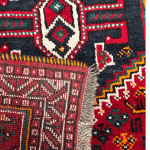 Hand Made Persian Shiraz Carpet- 125 x 73 cm - Image 5