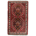 Persian Hand Knotted Shiraz Rug- 130 x 76 cm