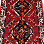 Hand Knotted Perrsian Shiraz Rug - 135 x 81 cm - Image 3