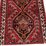 Persian Hand Knotted Shiraz Rug- 130 x 76 cm - Image 3