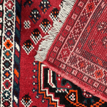 Hand Knotted Perrsian Shiraz Rug - 135 x 81 cm - Image 4