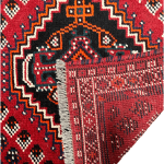 Persian Hamd Knotted Shiraz Rug - 125 x 75 cm - Image 4