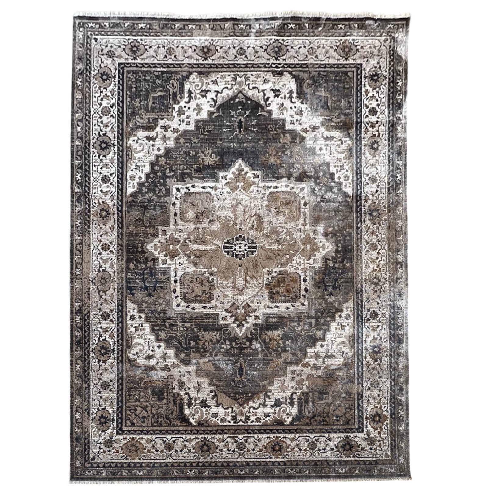 pixelcut_34-1 Persian Vintage Style Machinemade Turkish Rug - 340 x 240 cm - Image 1