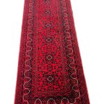Fine Handmade Afghan Turkmen Long Runner Rug- 900 x 86 cm - Image 4
