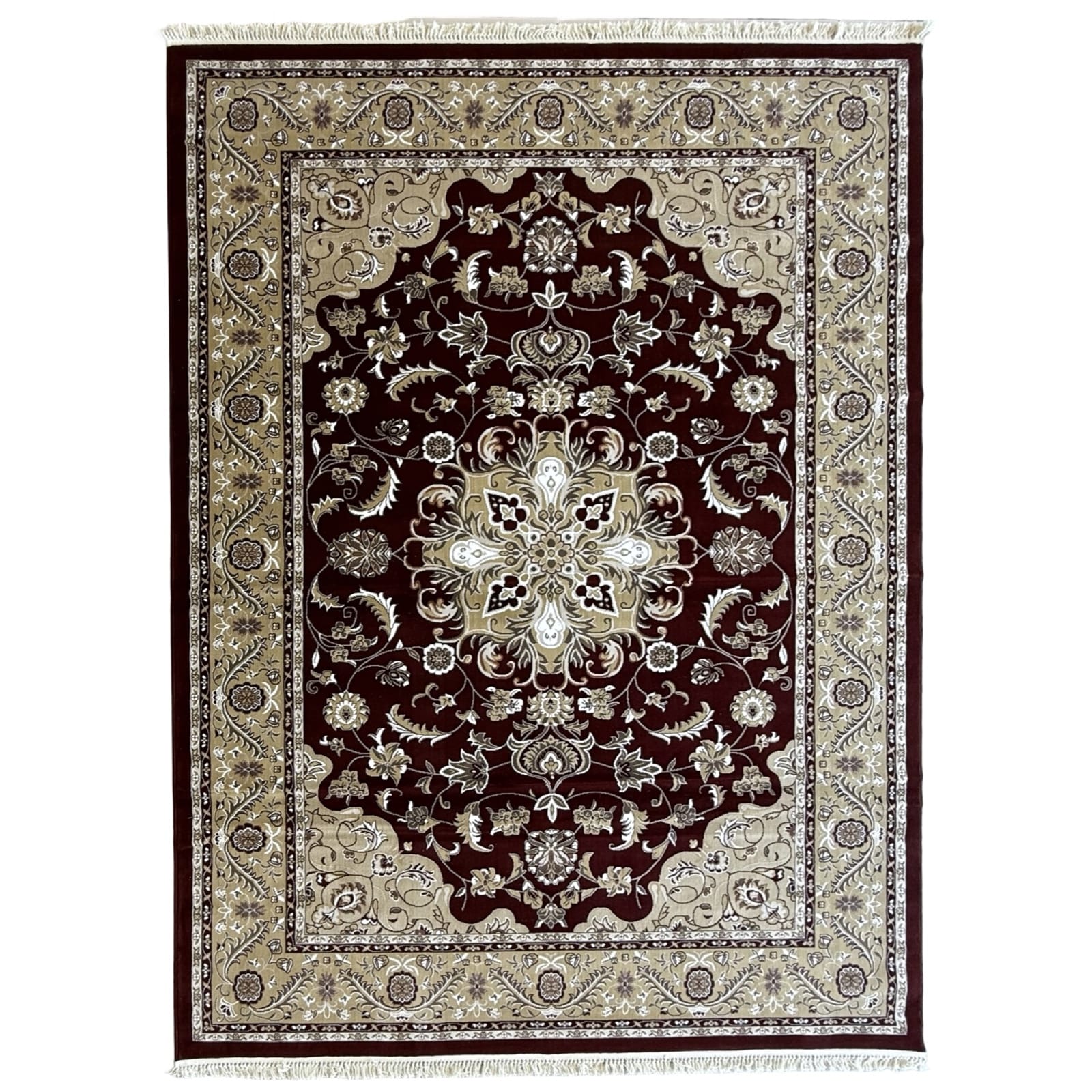 prooooo_10-3 340 x 240cm Persian Mashad Design Red Rug - Image 1