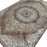 300 x 200cm Turkish Machine Made Brown Isfahan Rug - Image 2