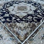 160 x 160cm Persian Mashad Design Square Rug - Image 3