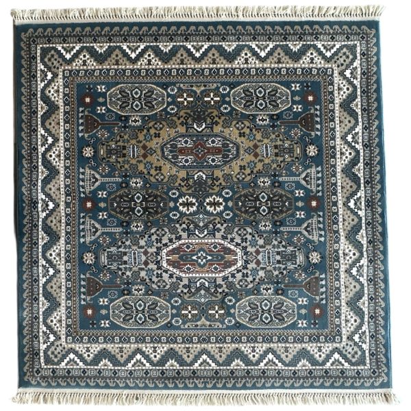 160 x 160cm Afghan Kazak Design Square Rug