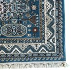 160 x 160cm Afghan Kazak Design Square Rug - Image 5