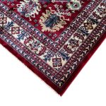 230 x 160cm Afghan Kazak Design Machine Made Rug - Image 4