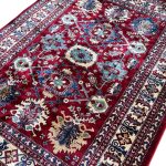 230 x 160cm Afghan Kazak Design Machine Made Rug - Image 7