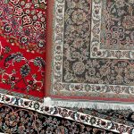 225 x 150cm Persian Machine Made Red Kashan Rug - Image 8