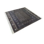 160 x 160cm Afghan Bokhara Design Brown Square Rug - Image 4