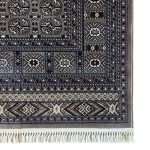 160 x 160cm Afghan Bokhara Design Brown Square Rug - Image 5
