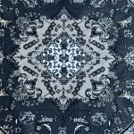 160 x 160cm Persian Kashan Mashad Design Round Rug - Image 4