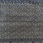 160 x 160cm Afghan Bokhara Design Brown Square Rug - Image 6