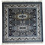 160 x 160cm Afghan Kazak Design Square Rug