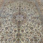 395 x 300cm Hand Knotted Persian Kashan Wool Rug - Image 6