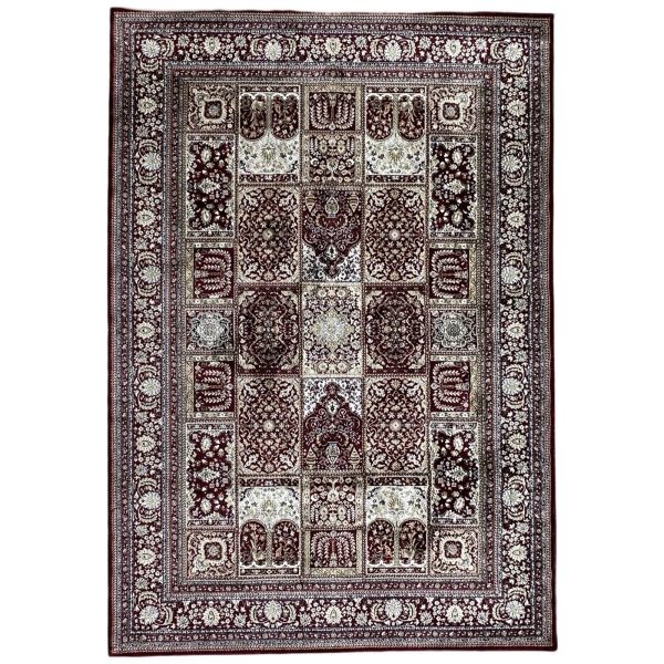 300 x 200cm Turkish Machine Made Persian Bakhtiari Brown Rug