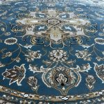 160 x 160cm Floral Medallion Persian Design Round Rug - Image 3