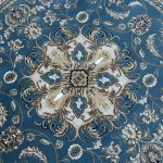 160 x 160cm Floral Medallion Persian Design Round Rug - Image 4