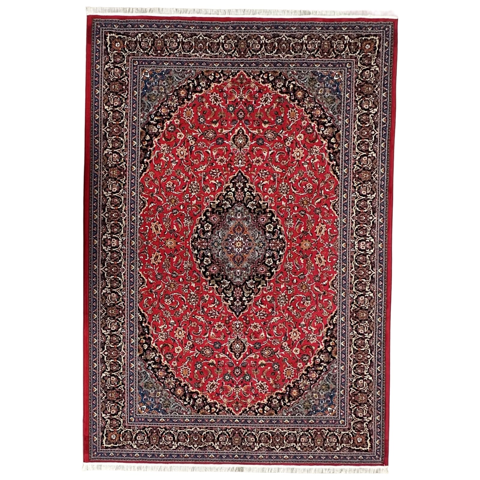 prooooo_35-14 300 x 200cm Persian Design Kashan Machine Made Red Rug - Image 1