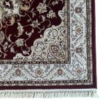 160 x 160cm Persian Kashan Design Square Red Rug - Image 5