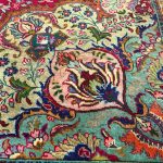 390 x 305 Large Size Hnad Knotted Persian Tabriz Wool Rug - Image 10