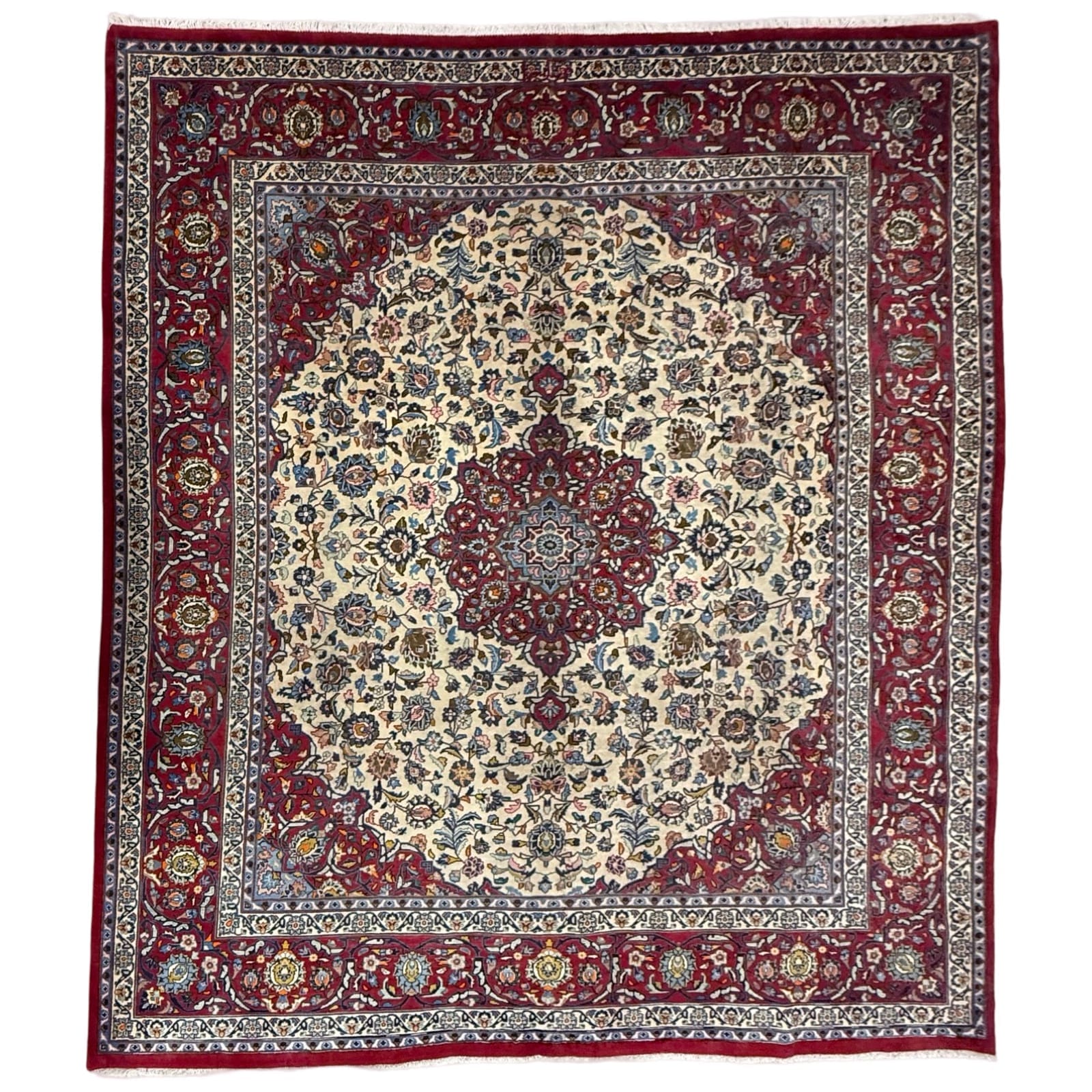 prooooo_37-8 355 x 300cm Gorgeous Mashad Khorasan Hand Knotted Wool RUG - Image 1