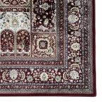 300 x 200cm Turkish Machine Made Persian Bakhtiari Brown Rug - Image 6