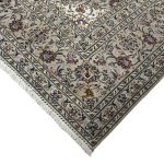 400 x 295cm Large Size Beautiful Persian Kashan Cream Rug - Image 4