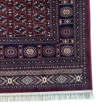160 x 160cm Red Bokhara Design Square Rug - Image 5