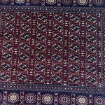 160 x 160cm Red Bokhara Design Square Rug - Image 6