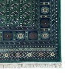 160 x 160cm Green Bokhara Design Square Rug - Image 5
