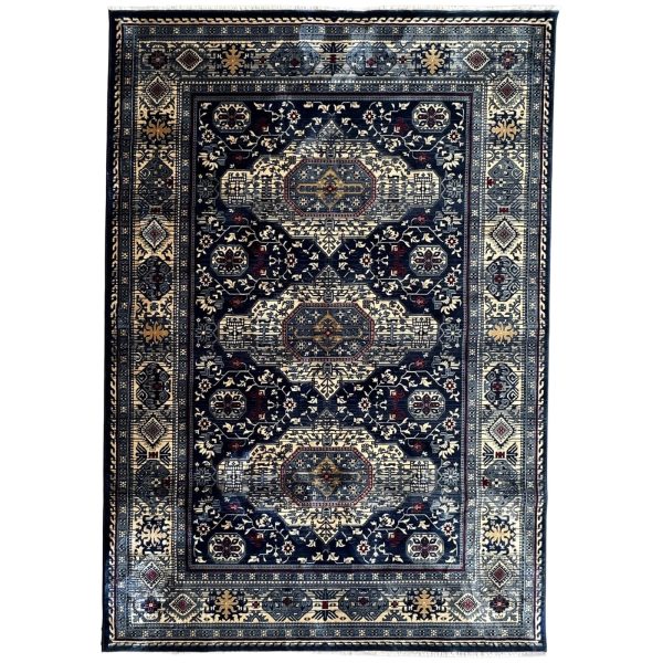 300 x 200cm Afghan Kazak Design Machine Made Rug
