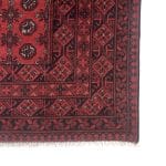 293 x 200cm Hand Knotted Afghan Akche Bokhara – Wool Rug - Image 4