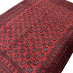 291 x 205cm Hand Knotted Afghan Akche Bokhara – Wool Rug - Image 5