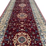 600 x 80cm Turkish Kazak Red Machine Made Runner Rug - Image 2