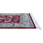 600 x 80cm All Over Floral Persian Kashan Design – Red Runner Rug - Image 6