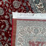 600 x 80cm All Over Floral Persian Kashan Design – Red Runner Rug - Image 7