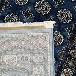 800 x 80cm Afghan Bokhara Design – Blue Runner Rug - Image 8