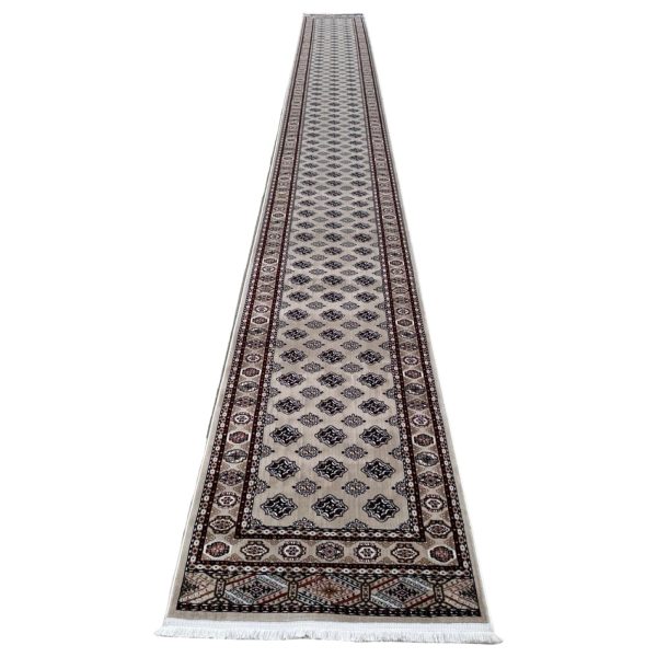 600 x 80cm Bokhara Design Machine Made Turkish Ruuner Rug