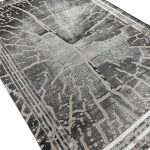 290 x 200cm Turkish Modern Silver Grey Machine Made Rug - Image 5