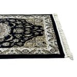 300 x 80cm Gorgeous Mashad Design Navy Runner Rug - Image 6
