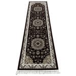 300 x 80cm Persian Mashad Design Machine Made Red Runner Rug