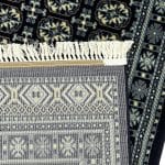 300 x 80cm Bokhara Design Navy Machine Made Turkish Runner Rug - Image 7
