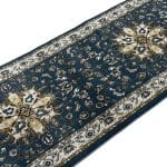 400 x 80cm Persian Style Corridor Blue Runner Rug | Oriental Touch - Image 6
