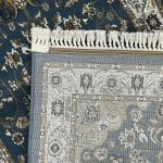 400 x 80cm Persian Style Corridor Blue Runner Rug | Oriental Touch - Image 8