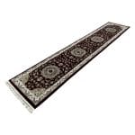 400 x 80cm Top Quality Persian Kashan Red Runner Rug / Carpet - Image 2
