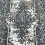 500 x 80cm Machine Made Persian Kerman Runner Rug | Elegant Floor Decor - Image 5